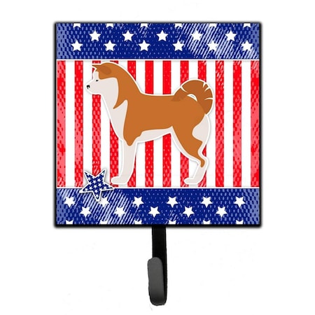 Carolines Treasures USA Patriotic Akita Leash or Key Holder BB3372SH4